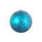 Northlight Mirrored Disco Ball Christmas Ornament - 8" (200mm) - Peacock Blue